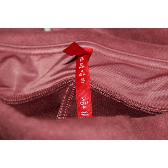 Spanx Faux Suede High Waisted Leggings Womens Small Rich Rose New NWT - Picture 4 of 10